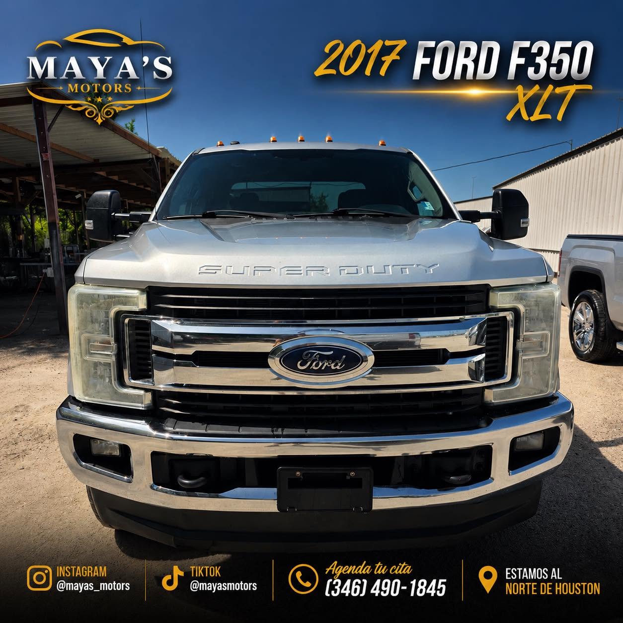 Ford F-350 2017 vista lateral