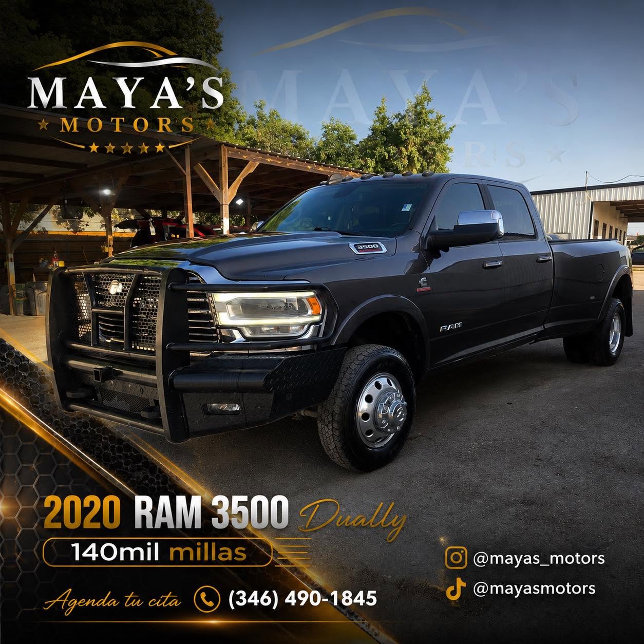 Ram 3500 Dually 2020 vista lateral